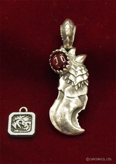 シルバークロウペンダント リオレウス