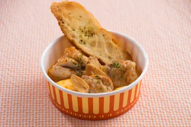 鶏肉のアヒージョ