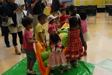 ソナエキャンプ≪毛布担架チャレンジ≫