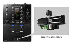 正確で思い通りのミックスを実現する「MAGVEL CROSS FADER」搭載