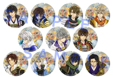 『イケメン戦国◆時をかけるが恋ははじまらない』ブラインド缶バッチ