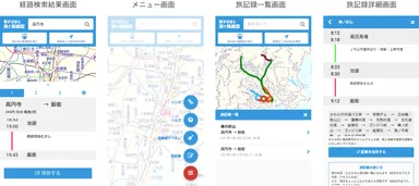 各種画面イメージ