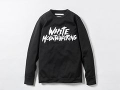 White Mountaineering PRINTED SWEAT SHIRT (BLACK)