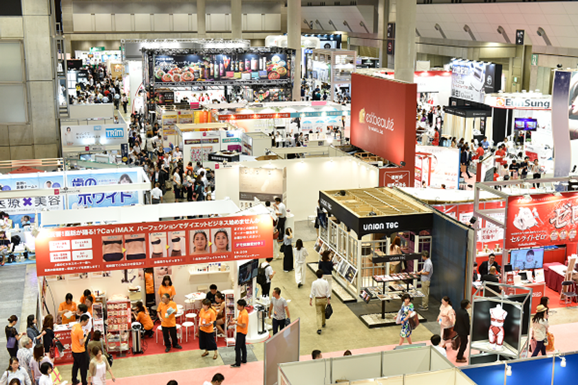 化粧品から食品まで。今話題の最新美容が一堂に！
第16回「ダイエット＆ビューティーフェア2017」
(同時開催：第3回「アンチエイジング ジャパン2017」、
第8回「スパ＆ウエルネス ジャパン2017」)
東京ビッグサイトにて　9月11日盛大に開幕！