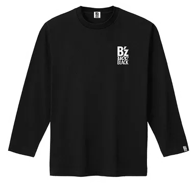 【UCC×B'z】オリジナルBLACK ロングTシャツ(フロント)