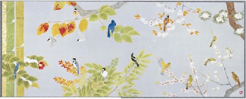 【松伯美術館】「松園・松篁・淳之三代展～清らかな世界を想い描く～」を開催します
前期、後期に分けて開催し、展示作品も大きく入れ替えます