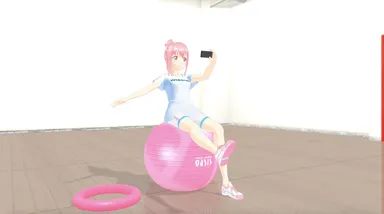 さくらとバランス対決