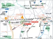 「Fujisawa サスティナブル・スマートタウン」現地案内図