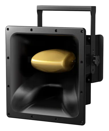 「XY-2」は「XY-3B」の中高域ホーン部によるミッドハイスピーカー