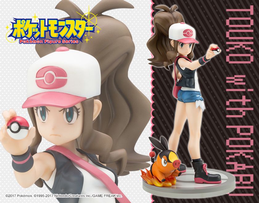 コトブキヤ『ポケットモンスター』シリーズ第5弾！
「ARTFX J トウコ with ポカブ」が2018年3月発売