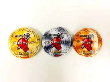 対戦結果によってノベルティをプレゼント！プロボクシンガーを目指そう！