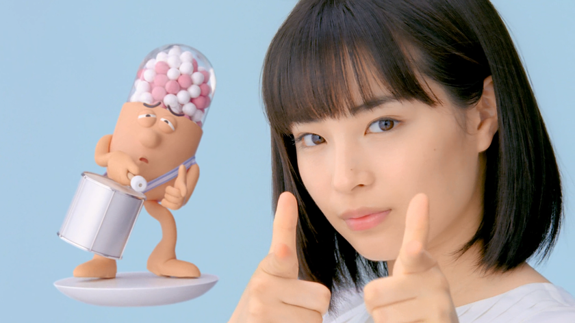 広瀬すずさんの“ねらい撃ち”シリーズ 第２弾
「新コンタックかぜEX」の新CMが
10月1日（日）から全国でオンエア