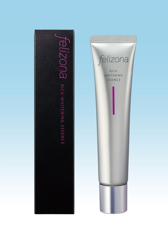 植物生まれの美白有効成分「エラグ酸」配合の美白エッセンス
『felizona(フェリゾナ) リッチホワイトニングエッセンス』新発売
(医薬部外品・通信販売限定)
