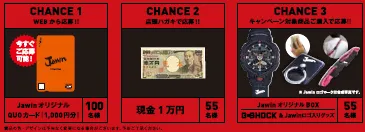 Jawinキャンペーン商品