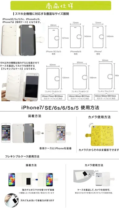 ケースのサイズ表