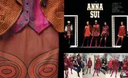 The world of Anna Sui日本語版より_Left Lesley Unruh_Right top Thomas Lau_Right bottom Courtesy of Anna Sui Archive