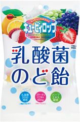 ブルボン、キューブ状のドロップ“キュービィロップ”に「乳酸菌のど飴」を10月10日(火)に新発売！