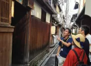 京都の街のガイドツアー演習