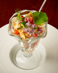 インスタ映えしそうな『鰹の冷菜パフェ』など限定料理が登場　西麻布の隠れ家的レストラン「Salle de Makino」で堪能！