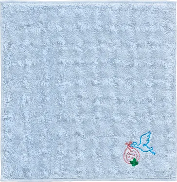 コウノドリ　ミニタオル(サックス)