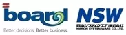 BOARD Software及びNSW業務提携、アライアンス提携ロゴ