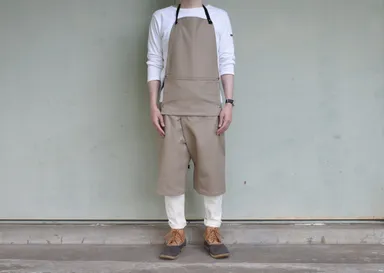 KASANE apron ベージュ