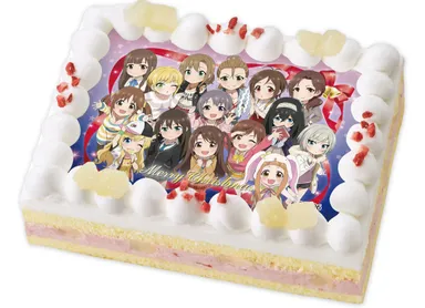 キャラデコプリントケーキ クリスマス アイドルマスター シンデレラガールズ劇場