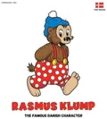 デンマークの国民キャラのRASMUS KLUMP