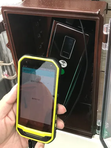 レシーバー設置2