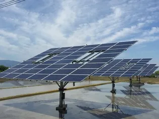 太陽光発電×水田設置 4