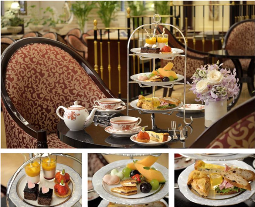 エレガントな気分に浸れる空間で、優雅な午後のひとときを
アフタヌーンティーセット
第一ホテル東京「ロビーラウンジ」にて販売中