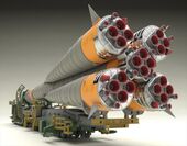 世界最多打ち上げのロケットを精密再現　ソユーズロケット＆搬送列車が1/150プラスチックモデルで登場　ロールアウト～ISS到達を再現できるロケットキット 10月13日予約開始