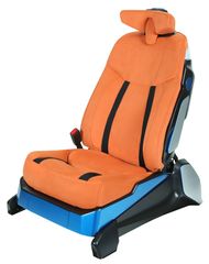 第45回東京モーターショー2017に「運転しながら エクササイズ」できるシートを出展　エクサライドシートの機能を紹介