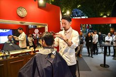 東京で開催したBARBER BARの様子(4)