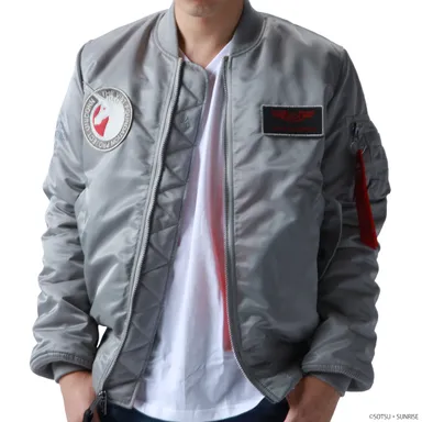 ALPHA　MA-1【ユニコーンガンダムモデル】×STRICT-G(着用イメージ1)