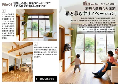 マドリーム　Vol.16　「猫と暮らすリノベーション」