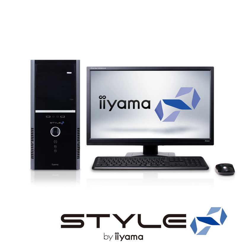 iiyama PC、「STYLE∞（スタイル インフィニティ）」より
第8世代インテル(R) Core(TM) i7-8700Kプロセッサーを
搭載したミドルタワーパソコンを発売