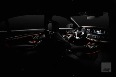 S560 4MATIC long装着イメージ(スピーカーは実際には見えません)