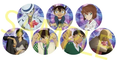 『名探偵コナン』トレーディングホログラム缶バッジ(等身)