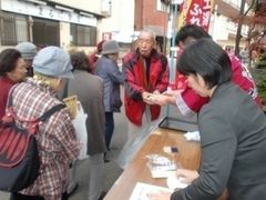 食べ歩きの様子(1)