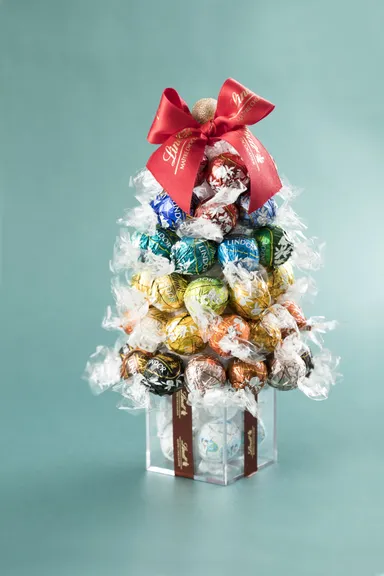 リンドール50個で作るクリスマスツリー