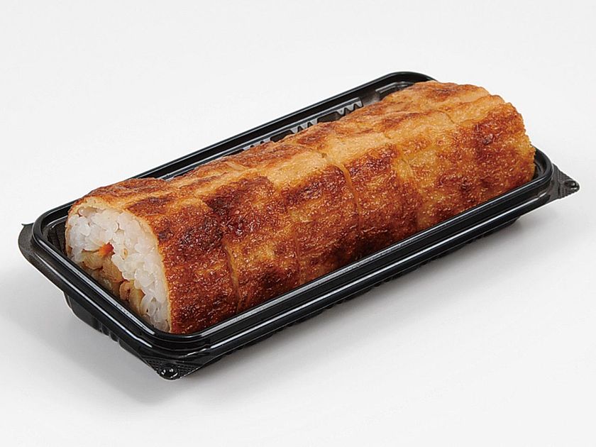 “いなり寿司”なのに香ばしい
「焦んがり焼いたいなり巻（鶏ごぼう）」
１０/２４（火）より発売開始