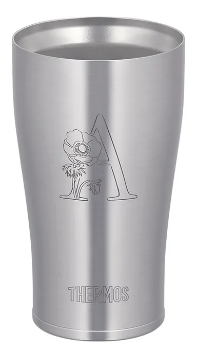 アルファベットにお花を添えた限定デザイン