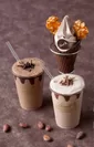 アイスチョコレートドリンクとソフトクリーム ショコラ(イメージ)
