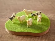 牛＆羊フィギュア