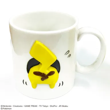 くっつきマグカップ ピカチュウおしり