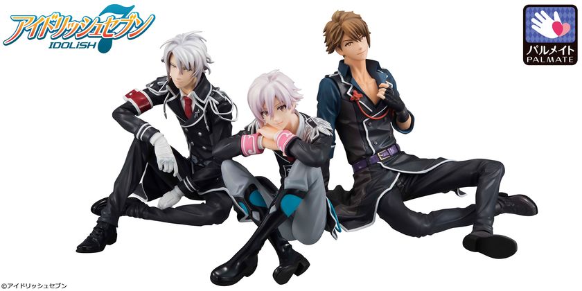 「アイドリッシュセブン」3人組ユニット TRIGGERを立体化
　男の色気たっぷりに“てのひらサイズ”で登場