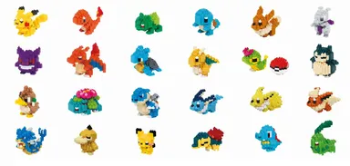 商品例(ナノブロックポケモンシリーズ)