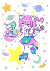 江崎びす子「メンヘラチャン」×「galaxxxy」×「melcafe」　『メンヘラチャンカフェ』を大阪メイドカフェで12月1日から開催