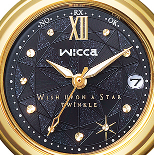 ブラックゴールドwicca × Wish upon a star(R) Twinkle限定モデル